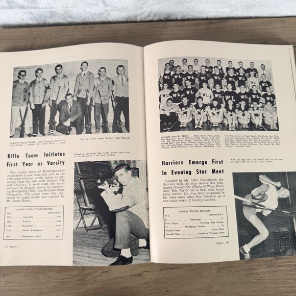 1959 Washington-Lee High School Yearbook Blue and Gray Arlington Virginia Vol 32 - Picture 10 of 15